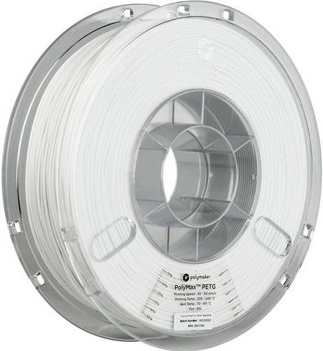 Polymaker PolyMAX Tough PETG Filament Weiß 1,75 mm 750 g - Bild 1