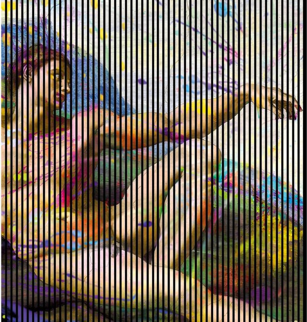 FN Acustico Akustikplatte Michelangelo 2 in Bunt aus PET und MDF, B/H: 2253 x 2400 mm, Tiefe: 19 mm - Bild 1