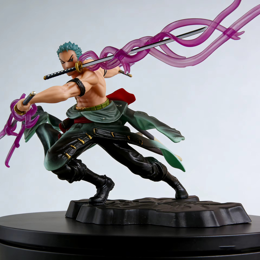 Bandai One Piece Roronoa Zoro Actionfigur, Kunststoff, Mehrfarbig - Bild 2