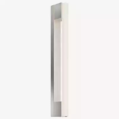 Decor Walther Omega 50 Wandleuchte in Weiß und Silber aus Metall im modernen Up-Down Design - Bild 1
