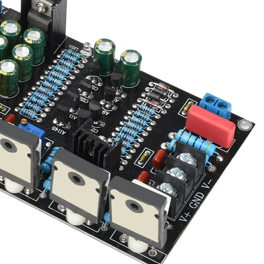 Hifi Audio Mono Power Verstärker 300 W mit 1943 + 5200 High Power Tube Amp Board und Lautsprecher Schutz Relais - Bild 4
