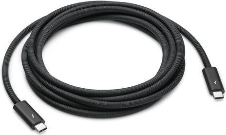 Apple Thunderbolt 4 Pro USB-C Datenkabel, Schwarz, 3,0 m - Bild 1
