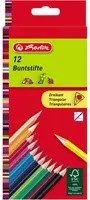 Herlitz Buntstifte Multicolor, 12 Stück pro Packung - Bild 1