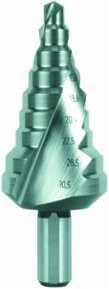 RUKO Stufenbohrer HSS-Co mit Spiralnut, Farbe: Silber, Durchmesser: 6,5-32,5 mm - Bild 1