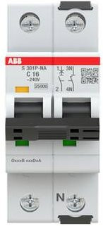 ABB S301P-C16NA Leitungsschutzschalter 16A 240V 2CDS381103R0164 - Bild 1