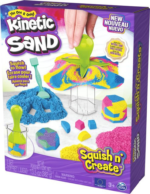 Kinetic Sand Squish N' Create Set Spielsand bunt - Bild 2