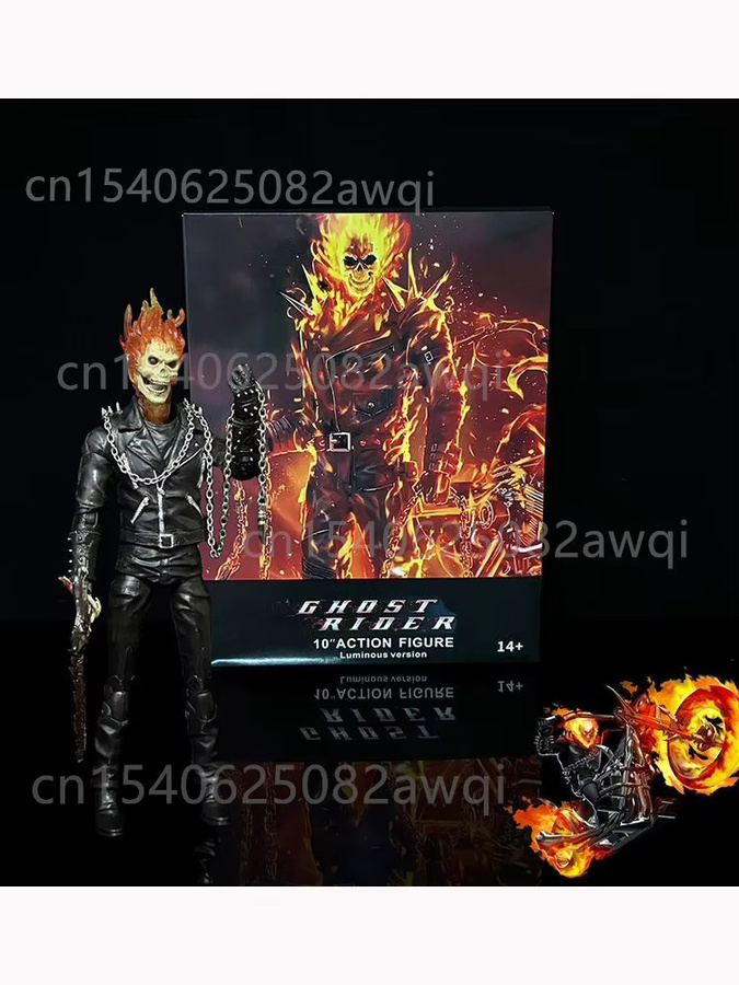 Bandai Marvel Ghost Rider Actionfigur, Leuchtende Version, ab 14 Jahren - Bild 5