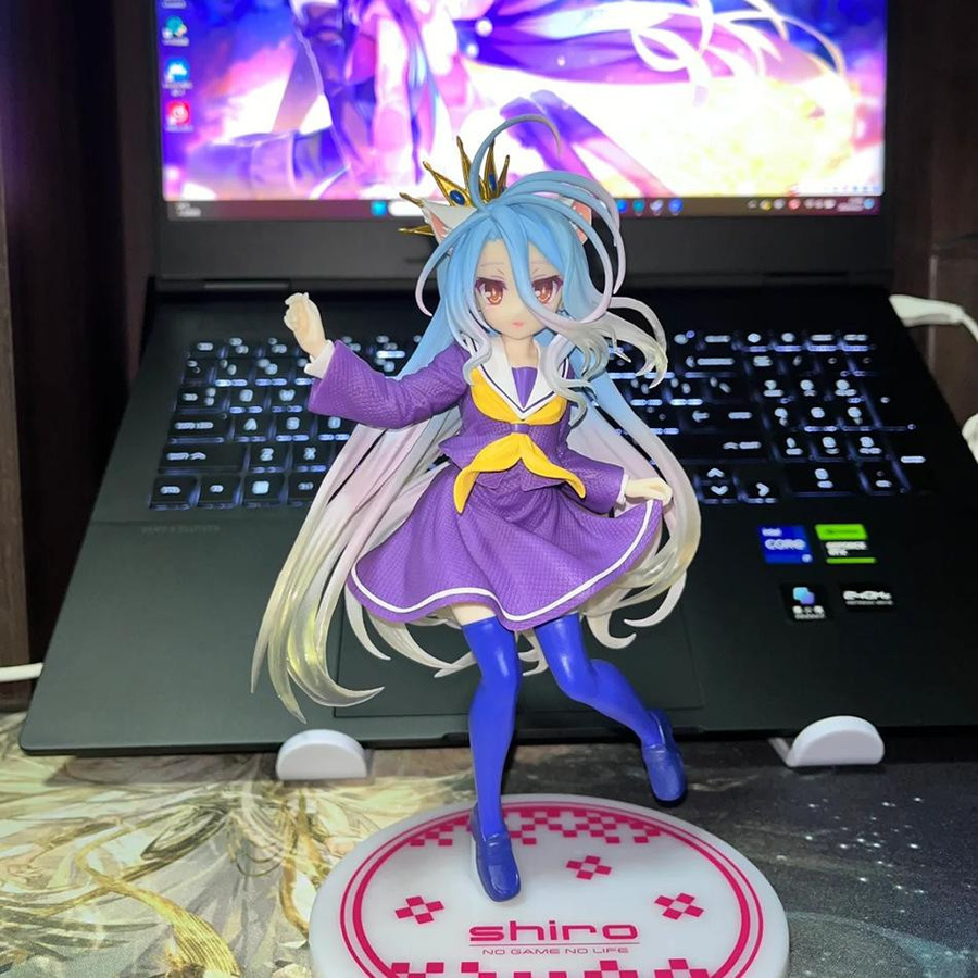 Yiran toy 1 No Game No Life Shiro PVC Figur Actionfiguren Weiß - Bild 3