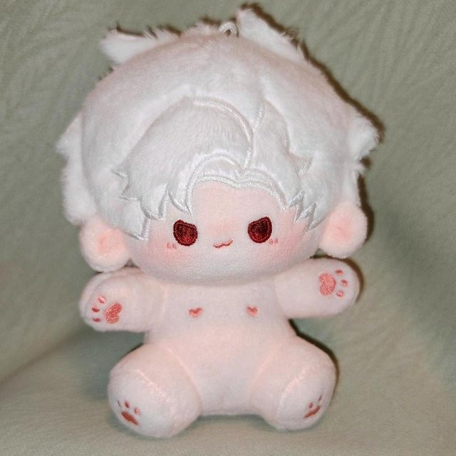 Sylus Liebe und Deepspace Cartoon-Puppe, Sitzendes Plüschtier, 10 cm, ab 14 Jahren - Bild 1