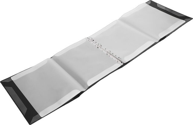 Igeteck Musikordner mit 52 Seiten in Weiß, wasserdicht und multifunktional mit transparenten Taschen für Noten von Gitarre, Erhu und Klavier - Bild 1