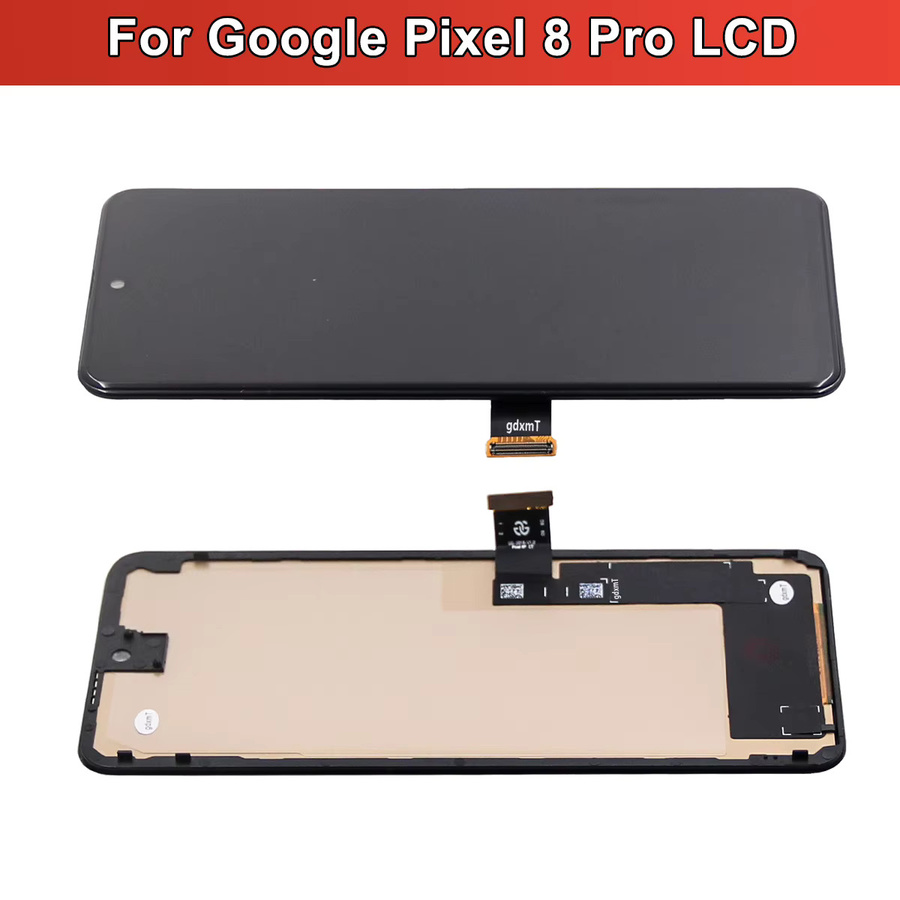 Google Pixel 8 Pro TFT LCD Display mit Touchscreen Digitizer Montage Ersatzteil in Schwarz - Bild 2