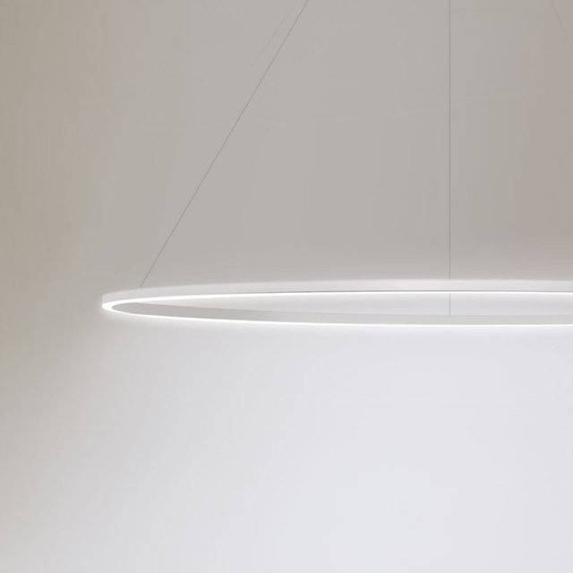 Nemo Lighting Ellisse Mega LED-Pendelleuchte in Weiß mit warmweißem Licht (2700K) - Bild 1