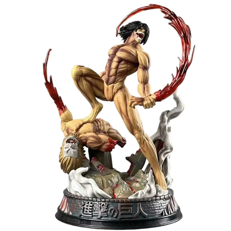 Bandai Attack On Titan Eren Yeager Statue, Sammelfigur, Kunststoff - Bild 4