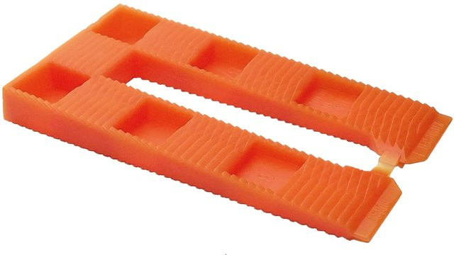 Primo Keile für Hänger, Orange, B/T/H: 80 x 40 x 8 mm, 30 Stück - Bild 1