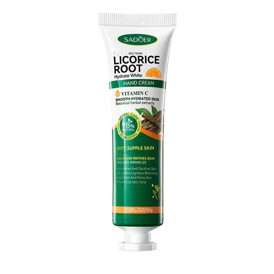 SADOER Lakritze Handcreme, Feuchtigkeitsspendend, Aufhellend - Bild 4