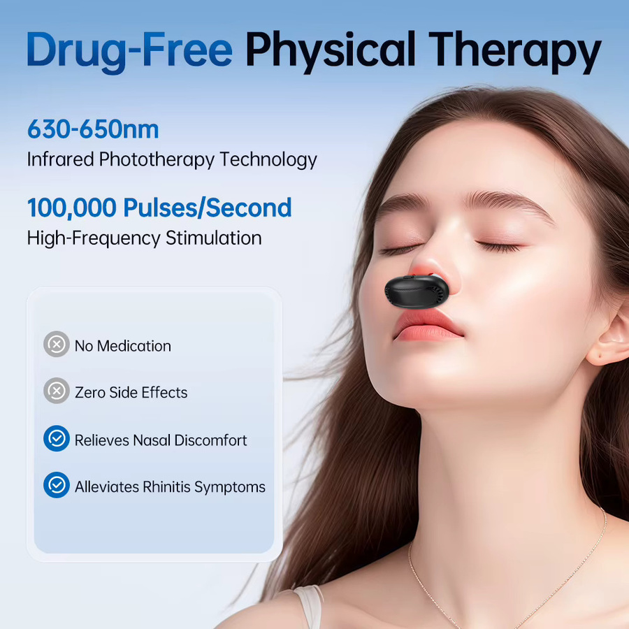 Hailicare Rhinitis-Laser-Mini-Wireless-Infrarot-Sinus-Entlastungsgerät, Unisex - Bild 2
