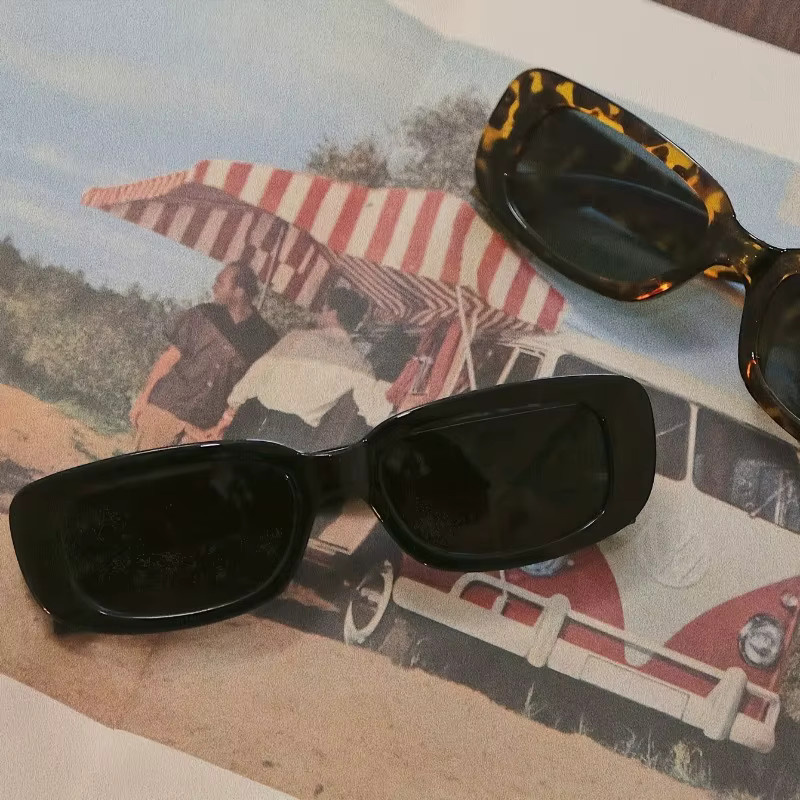 DIXSG Sonnenbrille, Unisex, Vollrand, rechteckig, Kunststoff - Bild 2