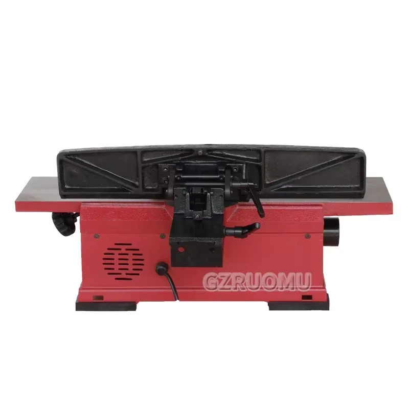 GZRUOMU Elektrische Holz Dickehobel Maschine 1500W Multifunktionaler Tischhobel für DIY Holzbearbeitung in Rot - Bild 2