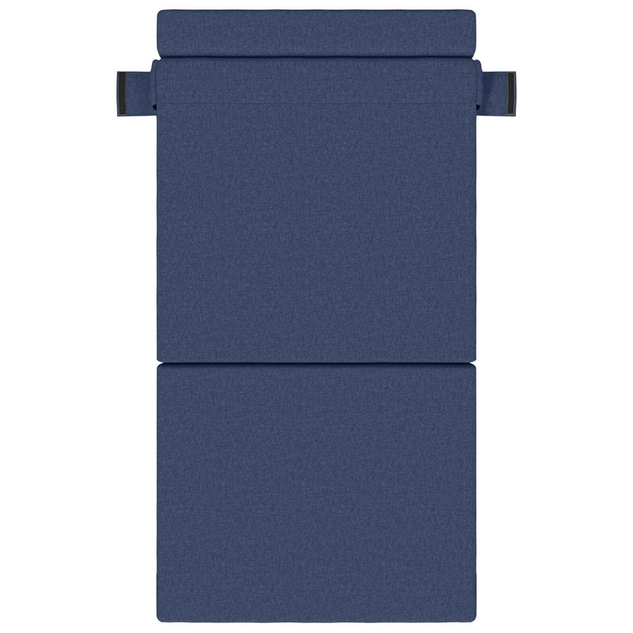 VD Home Furnishing Klappsofa Bett Click-Clack in Blau aus Stoff, B/T/H: 70 x 72 x 60 cm - Bild 2