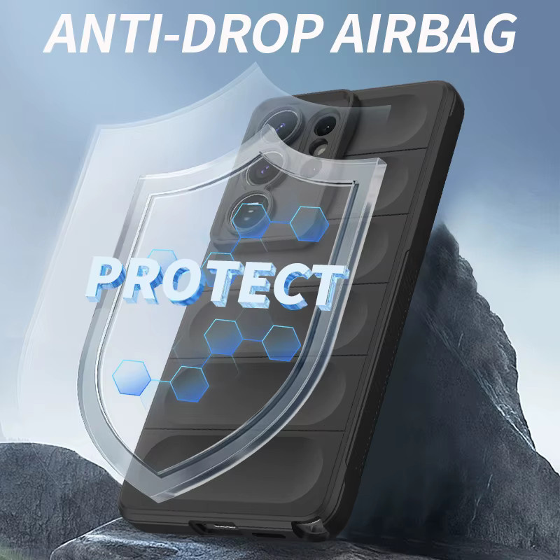 Stoßfeste Panzerhülle für Samsung Galaxy S26 S25 S24 Ultra Plus S25FE S24FE S25Edge in Schwarz und Blau - Bild 5