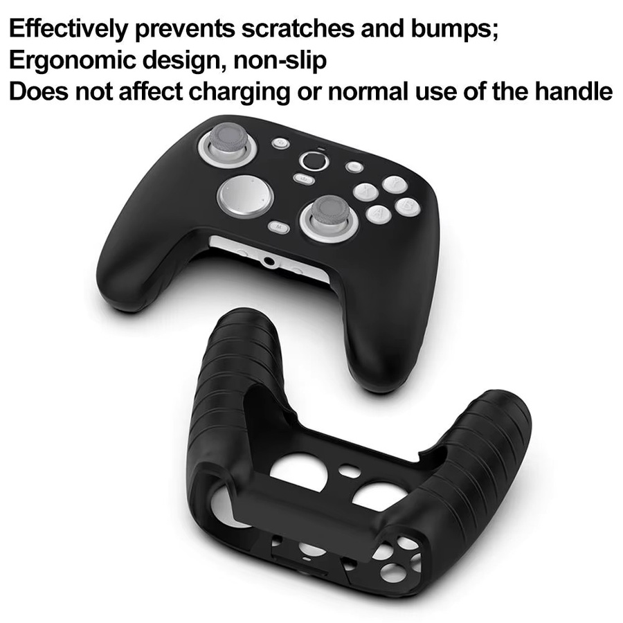 Gamesir Silikon-Schutzhülle für G7 Pro und G7 SE Controller in Schwarz, rutschfest und weich - Bild 5
