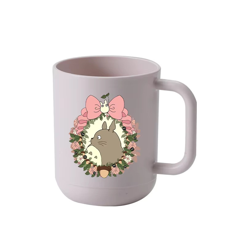 Bandai Totoro Mundspülbecher mit Griff aus Kunststoff für Damen und Herren - Bild 1