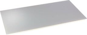 Vitramo Decken-Heizelement aus Glas in Weiß und Grau, B/T/H: 124,3 x 61,8 x 2,6 cm - Bild 1