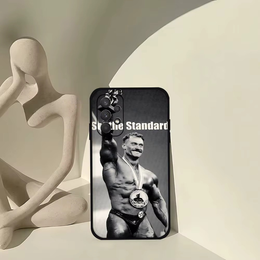 Chris Bumstead Bodybuilding Soft Cover Handyhülle für Samsung Galaxy S21 S22 S23 S24 S25 S26 Ultra FE Plus 5G A52S in Schwarz - Bild 2