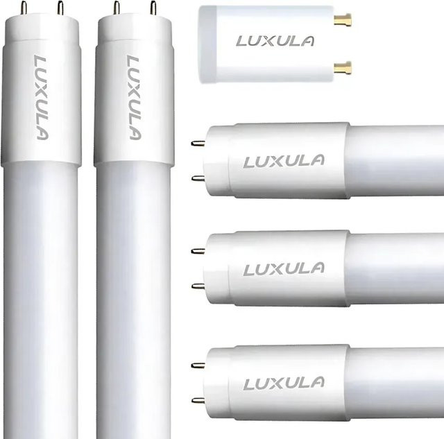 LUXULA 5er-Set LED T8 Röhren, 150 cm, 22W, 2640lm, 6000K Kaltweiß, mit Brücke - Bild 1