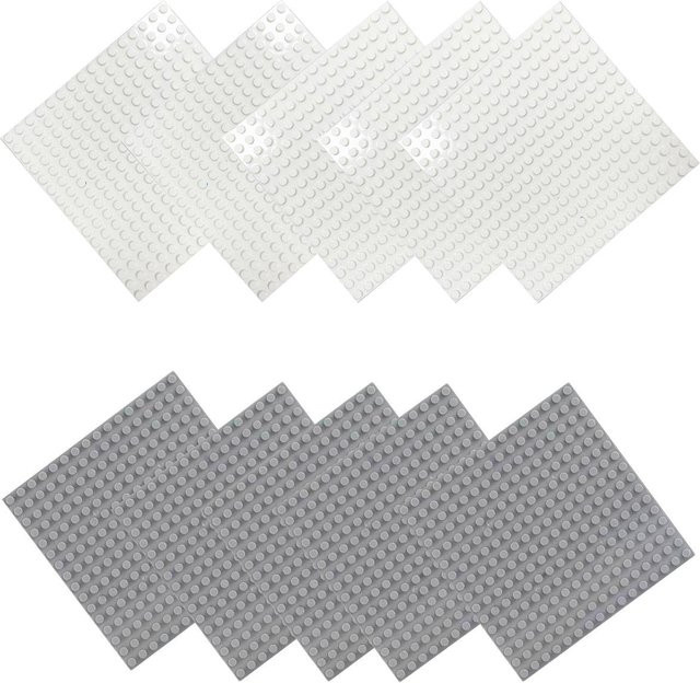 Yiran toy 16x16 Grundplatte Spielzeug Zubehör 10-teiliges Set - Bild 1
