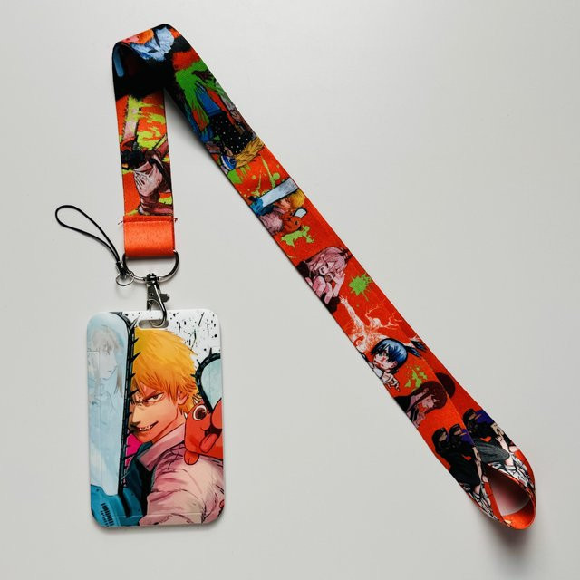 Halsband Lanyards mit Kartenhalter und Schlüsselanhänger - Bild 1