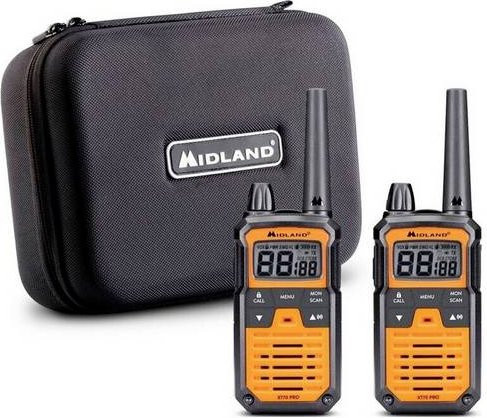 Midland XT70 Pro Kofferset PMR+LPD Handfunkgeräte in Orange - Bild 1
