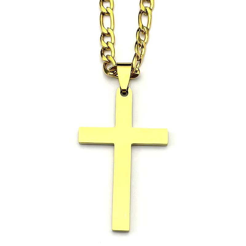AFAWA Anhänger Edelstahl, Gold, Unisex - Bild 3