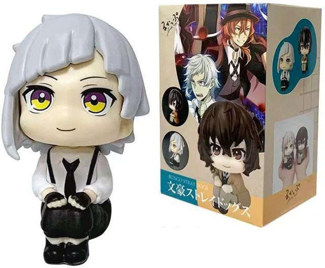 Wucifang Jewelry Bungo Stray Dogs Dazai Osamu Nakajima Atsushi, Spielzeugpuppe, PVC Figur, ab 14 Jahren - Bild 1