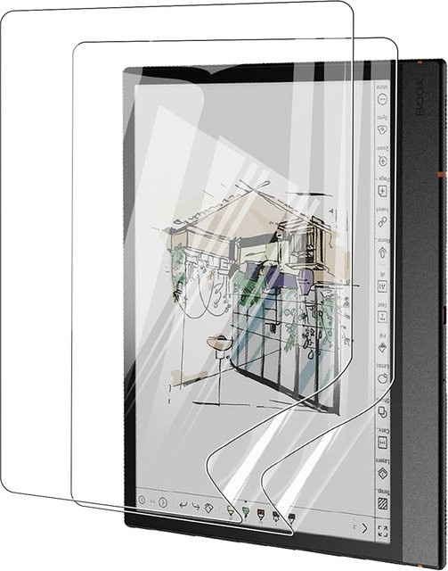 WISHXIN PET Displayschutzfolie transparent für Onyx Boox Note Air 4C und Note Air 3C - Bild 1