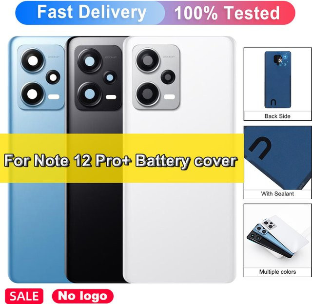 Xiaomi Redmi Note 12 Pro Plus Rückgehäuse mit Kameralinse in Weiß - Bild 1