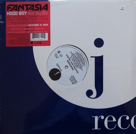 FANTASIA - Hood Boy 12-Zoll Vinyl LP von J Records, Blue, Hip-Hop & R&B, 2006 - Bild 1