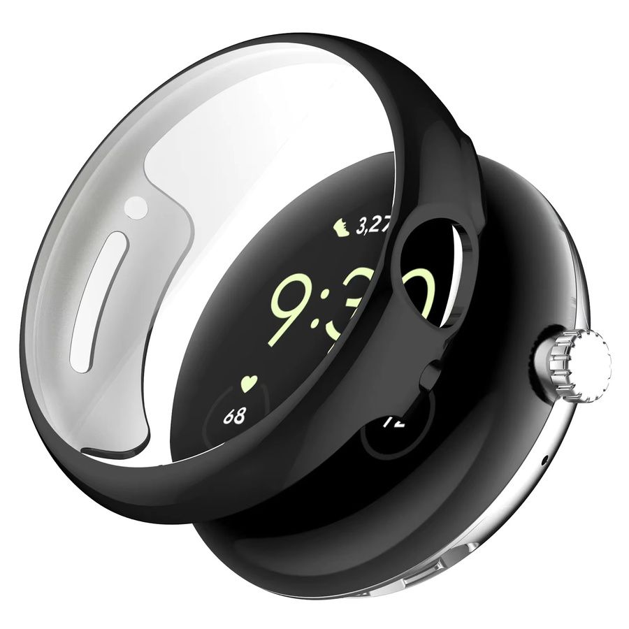 Google Smartwatch-Hülle, gehärtetes Glas, transparent, Google Pixel Watch 3 2 1 - Bild 3