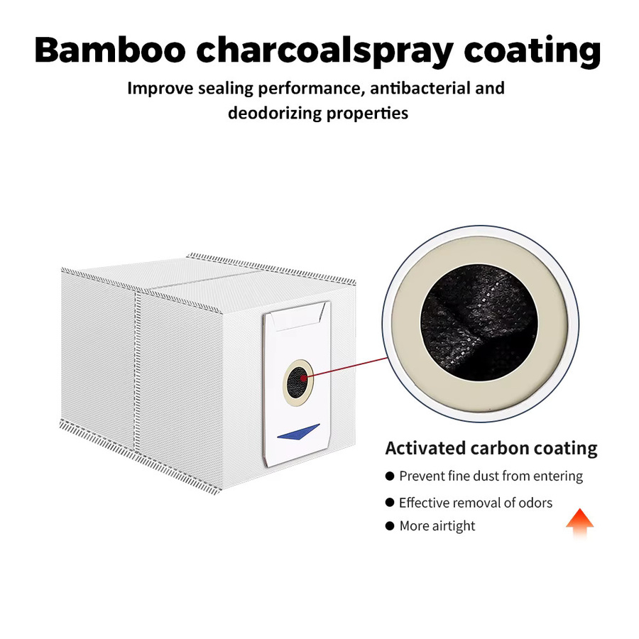 Ecovacs Ersatz Staubbeutel in Weiß für T30 Omni, T30 Pro, T30S Combo und T30 Max Staubsaugerroboter - Bild 2