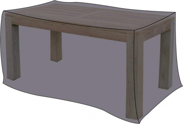 Linder Exclusiv Schutzhülle Deluxe für Gartentische aus Polyester, Grau, B/T/H: 170 x 100 x 71 cm - Bild 1