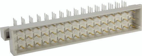 HARTING Messerleiste aus Messing, 3 Reihen, Grau, 09051486920 - Bild 1