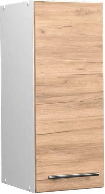 Vicco Hängeschrank Fame-Line Küchenschrank in Weiß und Eiche mit Softclose-Scharnieren und Einlegeböden, Breite: 30 cm, Höhe: 72 cm, Tiefe: 34,1 cm - Bild 2