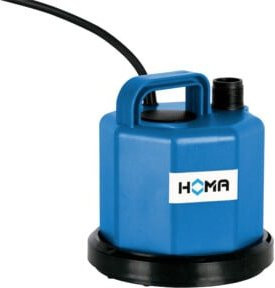 HOMA Flachsaugerpumpe C80W Tauchmotorpumpe aus Edelstahl und Keramik ohne Schwimmer - Bild 1