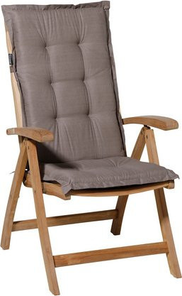 Madison Auflage Basic 4er-Set in Taupe-Beige, rechteckig, UV-beständig und atmungsaktiv - Bild 1