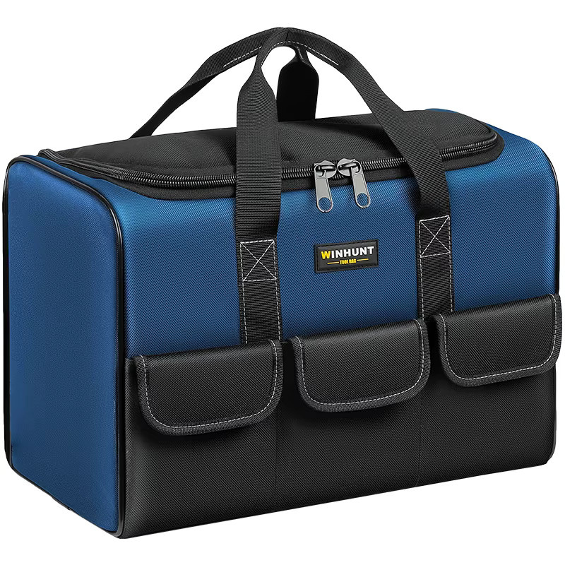 Robuste WINHUNT Werkzeugtasche aus Segeltuch mit breiter Öffnung und großem Fassungsvermögen - Bild 5
