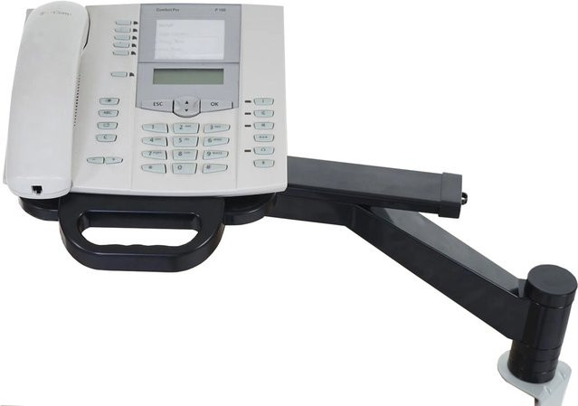 MCW Telefonarm T555 Tischhalterung Schwarz - Bild 2