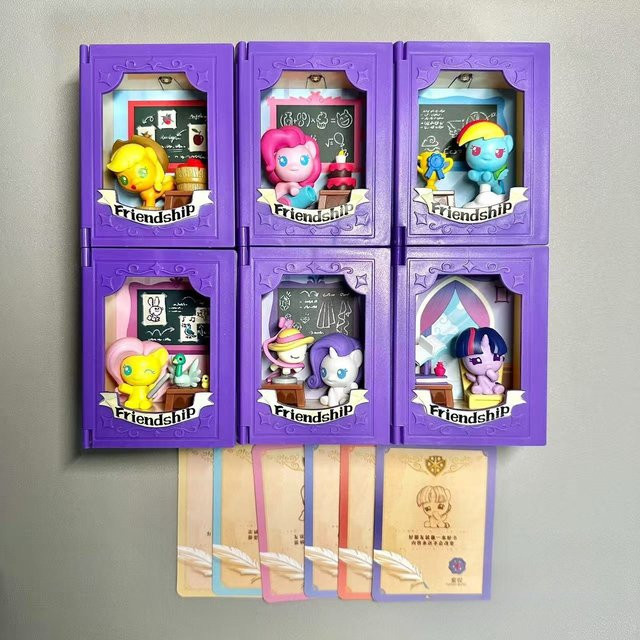Hasbro My Little Pony Freundschaft Klassenzimmer Twilight Sparkle Applejack Rainbow Dash Blind Box - Bild 1