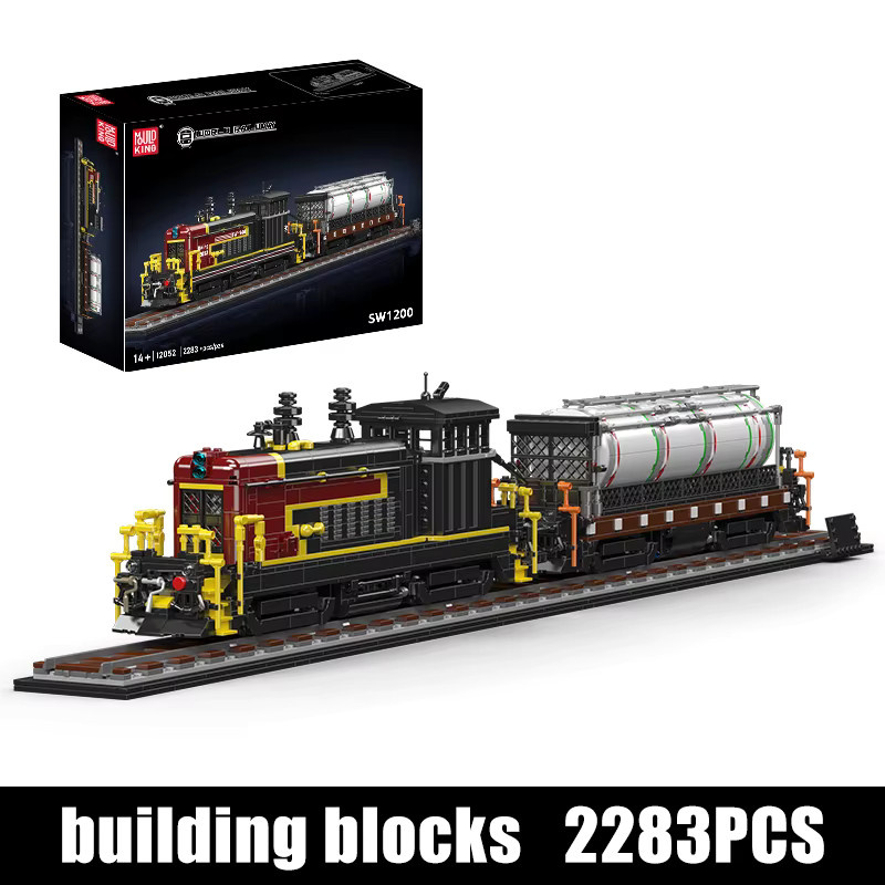Mould King SW1200 Diesellokomotive, Baustein-Set, ab 14 Jahren - Bild 4