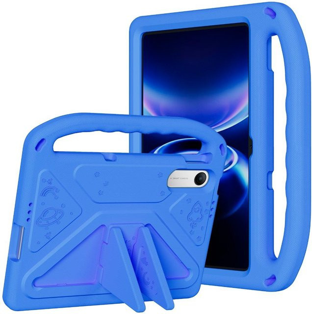 Stoßfeste Schutzhülle mit EVA-Ständer für Xiaomi Redmi Pad SE 9.7 4G in Blau - Bild 1