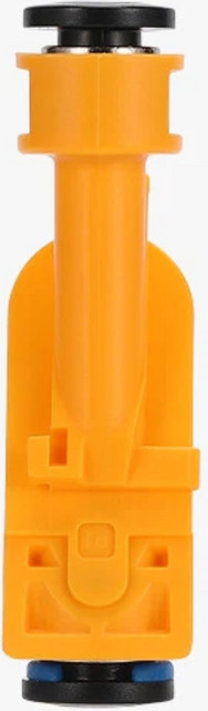 PTFE-Schlauchhalterung für Bambu Lab P2S 3D-Drucker in Orange - Bild 1